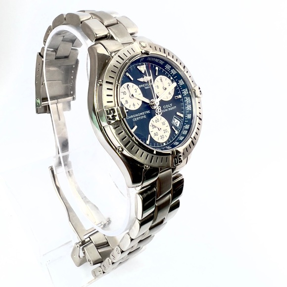 BREITLING COLT Chronograph 38mm Automatic Steel Watch - Picture 4 of 7